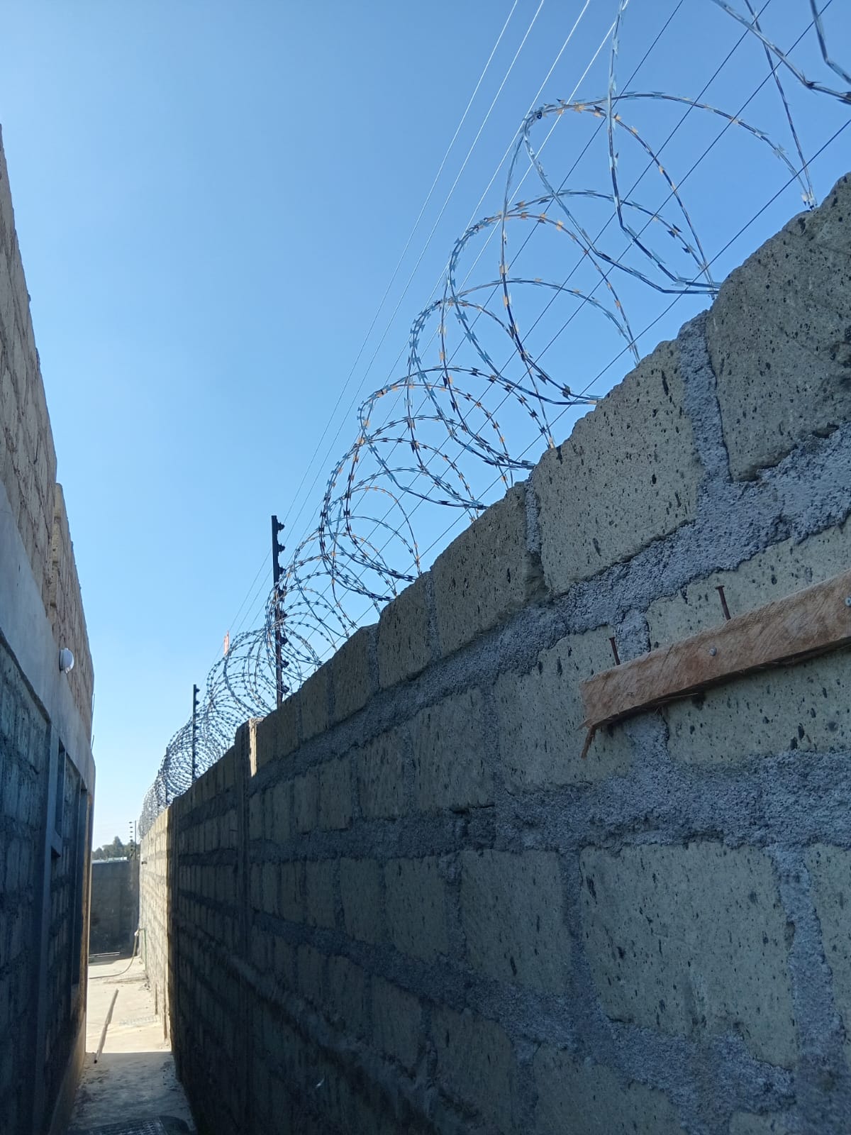 Electric Fence & Razor Wire — Residential Estate